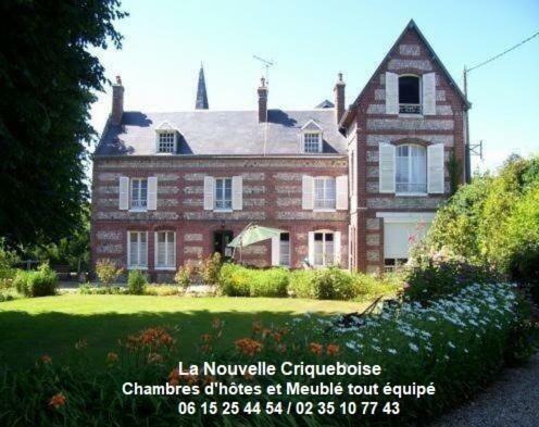 努韦勒克里波瓦斯住宿加早餐旅馆 Criquebeuf-en-Caux 外观 照片